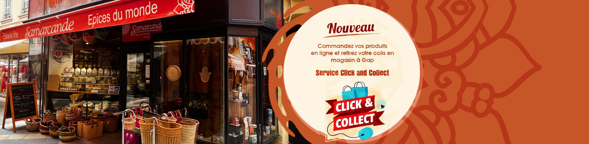 Photo de laboutique de produits du monde Samarcande, �picerie du monde