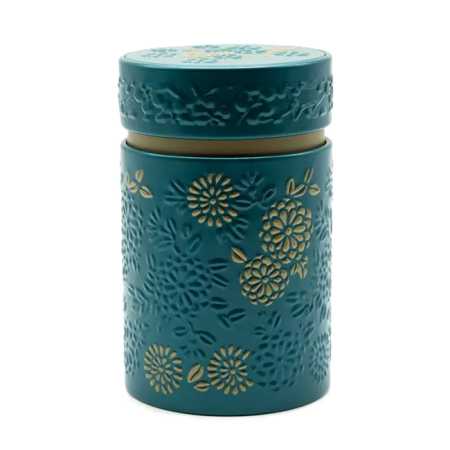 Bo&icirc;te &agrave; Th&eacute; Yumiko Bleue