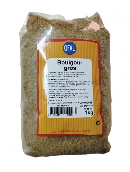 Boulgour gros 1kg