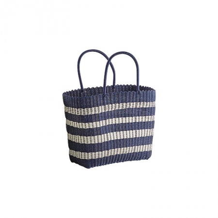 Cabas Plastique Bleu