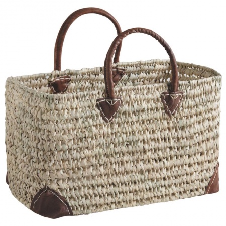 Cabas Rectangle en Palmier