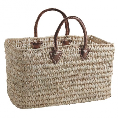 Cabas Rectangle en Palmier