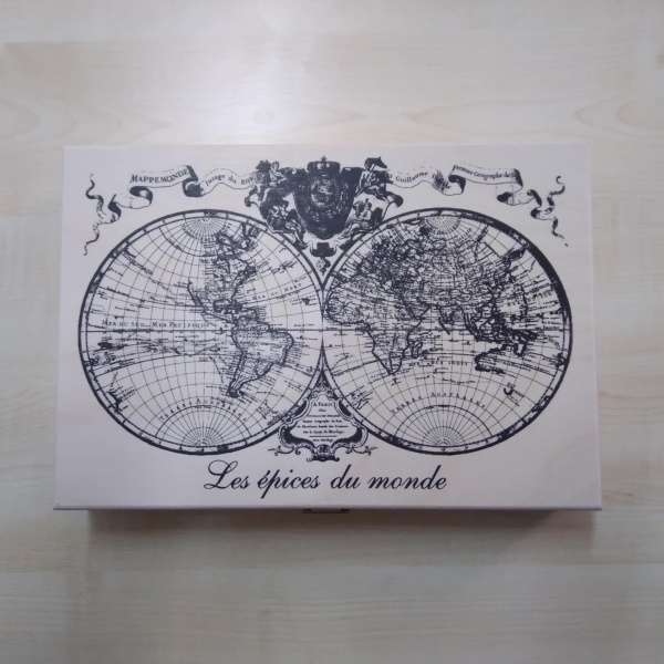 Coffret Bois pour Epices