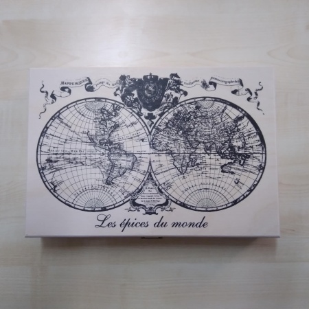 Coffret Bois pour Epices