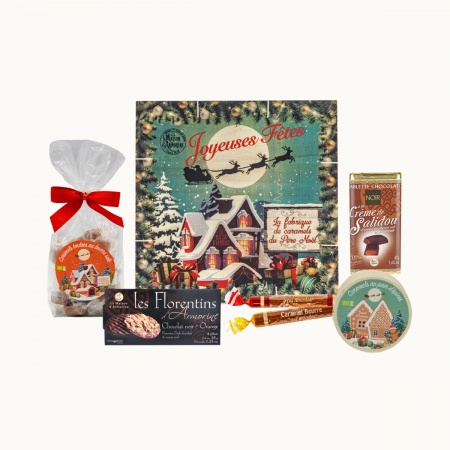 Coffret de Noël « La Fabrique de caramels du Père Noël »