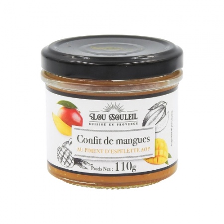 Confit de Mangue au Piment d\'Espelette