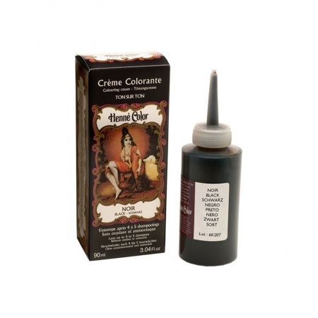 Crème colorante Henné Noir 90ml