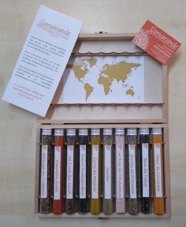 Epices pour Coffret Bois