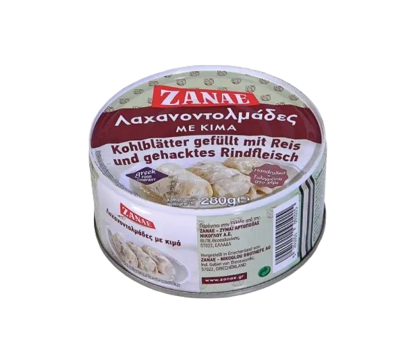 Feuille De Chou Farcie Au Riz & � La Viande