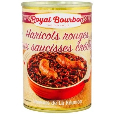 Haricots Rouges aux Saucisses Cr�oles