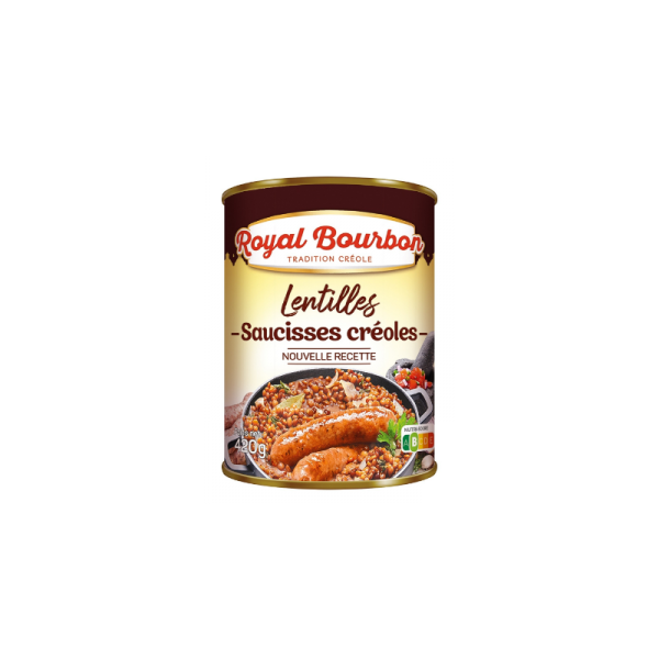 Lentilles Saucisses Cr�oles