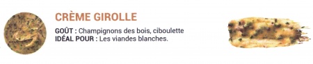 Marinade Crème Girolles