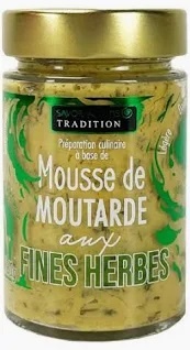 Mousse de Moutarde aux Fines Herbes