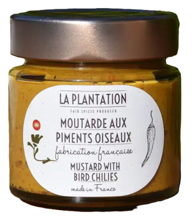 Moutarde aux Piments Oiseaux