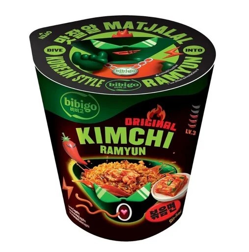 Nouilles saut�es Cor�ennes Kimchi
