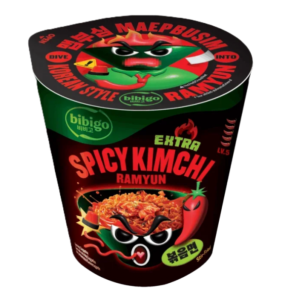 Nouilles saut�es Cor�ennes Kimchi