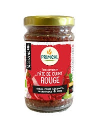 P&acirc;te de Curry Rouge Bio