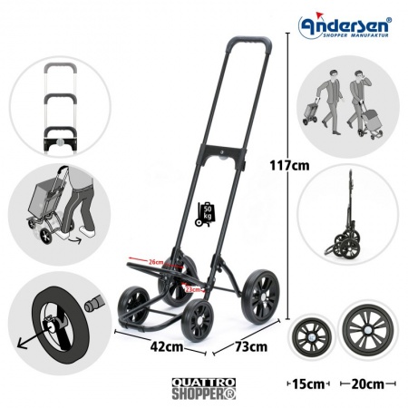 Quattro Shopper Gese Vert