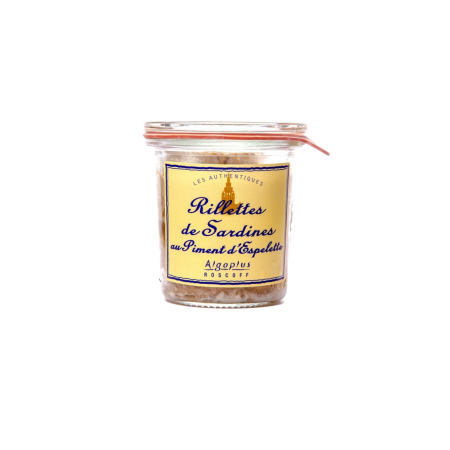 Rillettes de Sardines au Piment d\'Espelette 
