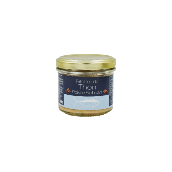 Rillettes de Thon au Poivre de Sichuan 90g