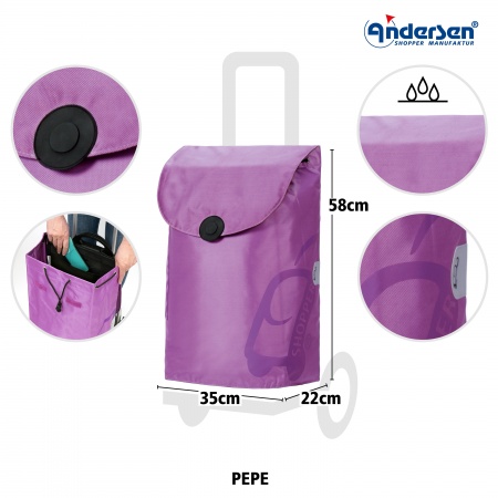 Scala Shopper Pepe Lilas