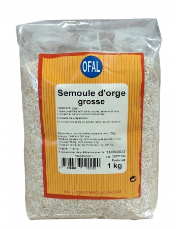 Semoule d\'Orge Fine