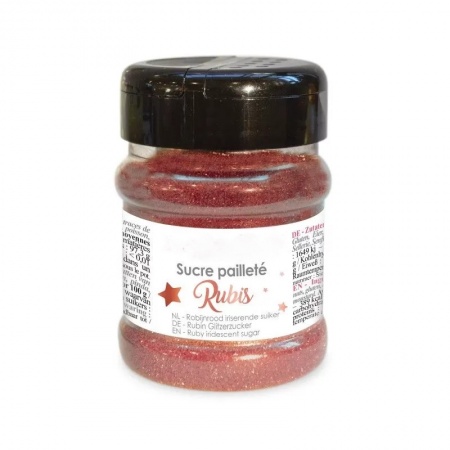 Sucre Pailleté Rubis