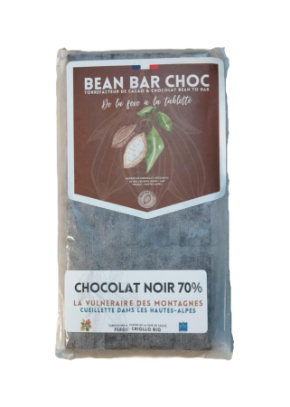 Tablette Chocolat à la Vulnéraire des Montagnes