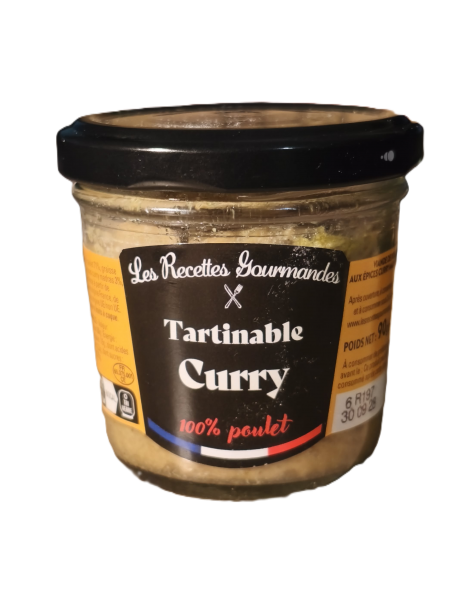 Tartinable de poulet Curry