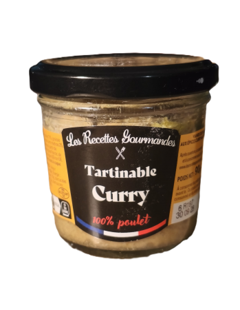 Tartinable de poulet Curry