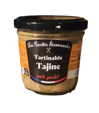 Tartinable de poulet Tajine