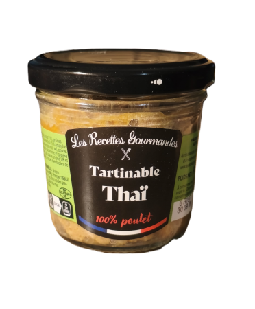 Tartinable de poulet Tha&iuml;