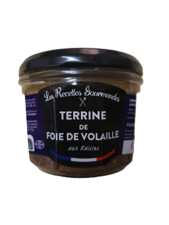 Terrine de Foie de Volaille aux Raisins